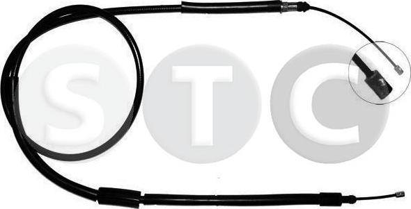 STC T480244 - Трос, гальмівна система autozip.com.ua