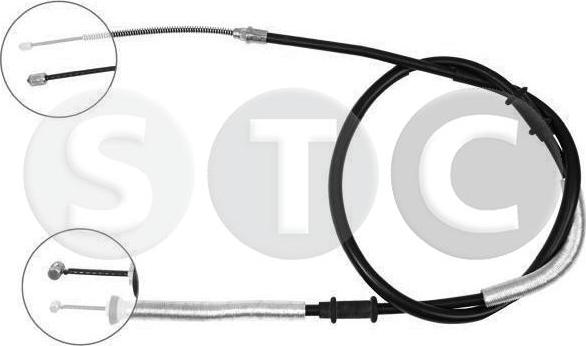 STC T480205 - Трос, гальмівна система autozip.com.ua