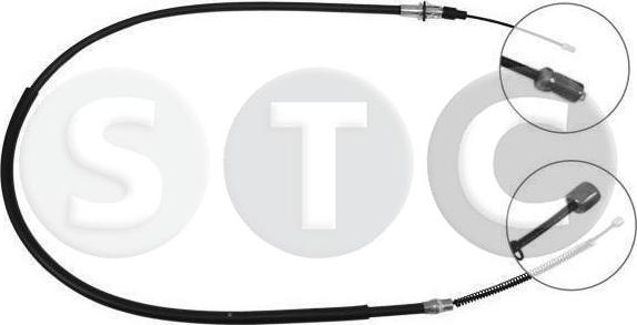 STC T480272 - Трос, гальмівна система autozip.com.ua