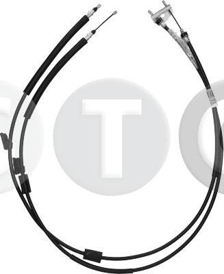 STC T481842 - Трос, гальмівна система autozip.com.ua