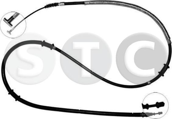 STC T481366 - Трос, гальмівна система autozip.com.ua