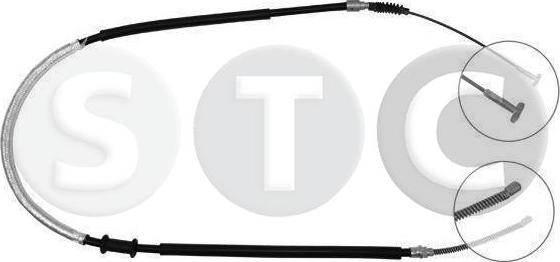 STC T481303 - Трос, гальмівна система autozip.com.ua