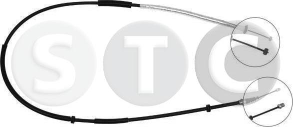 STC T481337 - Трос, гальмівна система autozip.com.ua