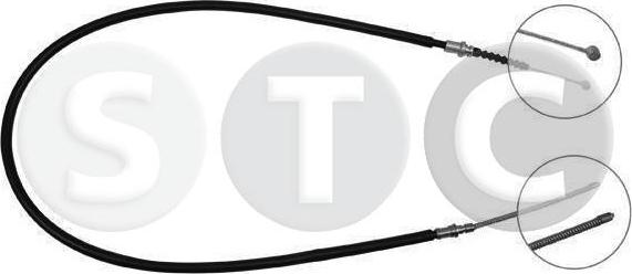 STC T483954 - Трос, гальмівна система autozip.com.ua