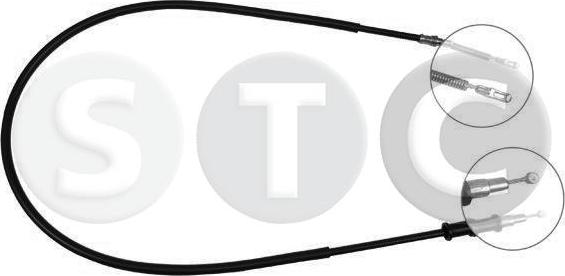 STC T483909 - Трос, гальмівна система autozip.com.ua