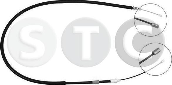 STC T483086 - Трос, гальмівна система autozip.com.ua