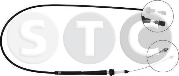 STC T483811 - Тросик газу autozip.com.ua