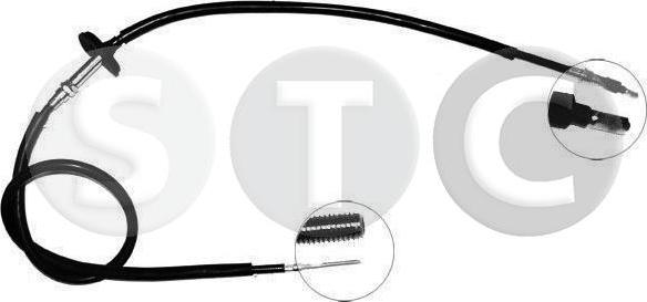 STC T483213 - Трос, гальмівна система autozip.com.ua
