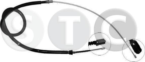 STC T483285 - Трос, гальмівна система autozip.com.ua
