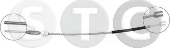 STC T483275 - Тросик газу autozip.com.ua