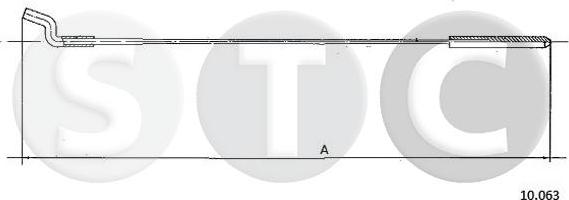 STC T483782 - Тросик газу autozip.com.ua