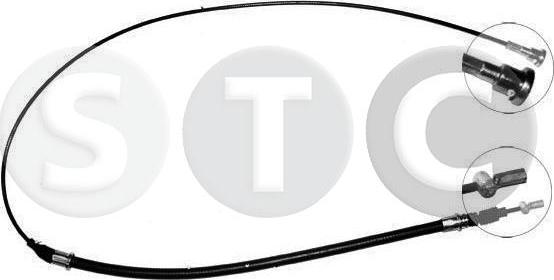 STC T482512 - Трос, гальмівна система autozip.com.ua