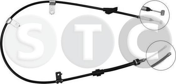 STC T482161 - Трос, гальмівна система autozip.com.ua