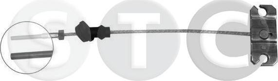 STC T482226 - Трос, гальмівна система autozip.com.ua