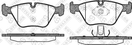 BMW 3411 2 157 229 - Гальмівні колодки, дискові гальма autozip.com.ua