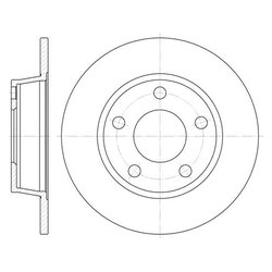 Stellox 6020-4784K-SX - Гальмівний диск autozip.com.ua