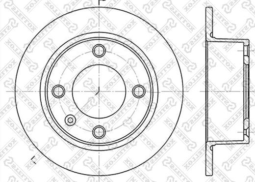 Stellox 6020-1920-SX - Гальмівний диск autozip.com.ua