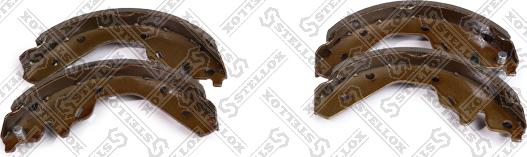 Stellox 042 100-SX - Комплект гальм, барабанний механізм autozip.com.ua