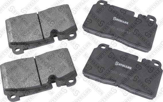 Stellox 000 426B-SX - Гальмівні колодки, дискові гальма autozip.com.ua
