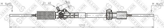 Stellox 00-35006-SX - Рульовий механізм, рейка autozip.com.ua