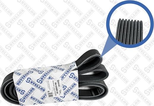 Stellox 08-02000-SX - Поліклиновий ремінь autozip.com.ua