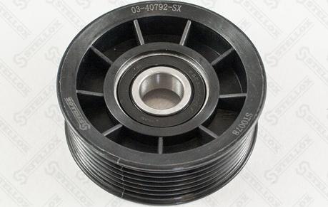 Stellox 03-40792-SX - Паразитний / провідний ролик, поліклиновий ремінь autozip.com.ua