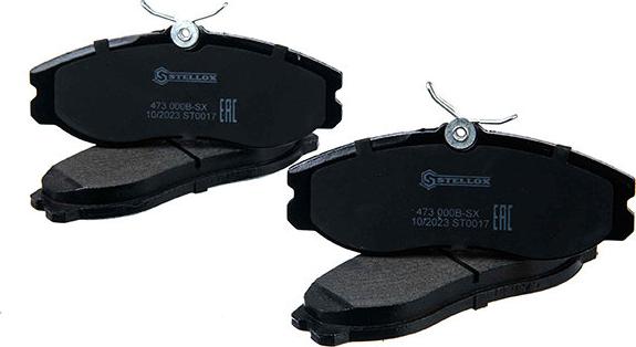 Stellox 1598 000B-SX - Гальмівні колодки, дискові гальма autozip.com.ua