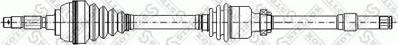 Stellox 158 1022-SX - Приводний вал autozip.com.ua