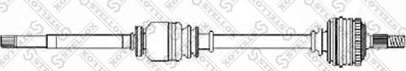 Stellox 158 1765-SX - Приводний вал autozip.com.ua