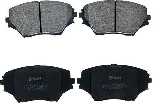 Stellox 1535 000B-SX - Гальмівні колодки, дискові гальма autozip.com.ua