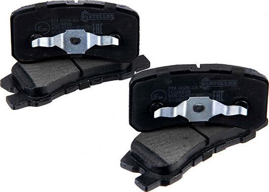 Stellox 1538 000B-SX - Гальмівні колодки, дискові гальма autozip.com.ua