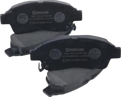 Stellox 1602 000-SX - Гальмівні колодки, дискові гальма autozip.com.ua