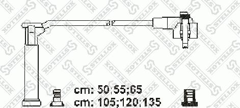 Stellox 10-38425-SX - Комплект проводів запалювання autozip.com.ua