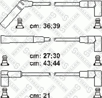 Stellox 10-38209-SX - Комплект проводів запалювання autozip.com.ua