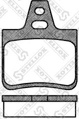 Stellox 113 010-SX - Гальмівні колодки, дискові гальма autozip.com.ua