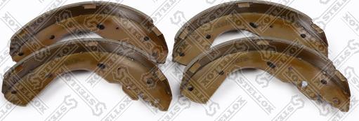 Stellox 186 100-SX - Комплект гальм, барабанний механізм autozip.com.ua