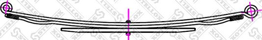 Stellox 12-00004-SX - Багатолистові ресора autozip.com.ua