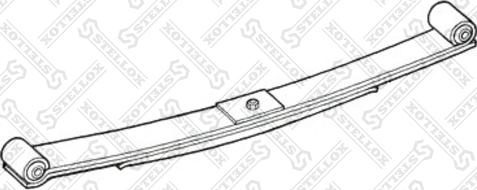 Stellox 12-00006-SX - Багатолистові ресора autozip.com.ua