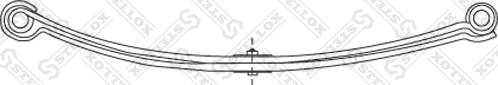 Stellox 12-00074-SX - Багатолистові ресора autozip.com.ua