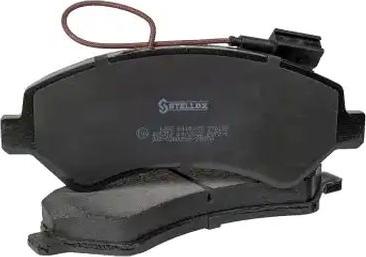 Stellox 1286 001B-SX - Гальмівні колодки, дискові гальма autozip.com.ua
