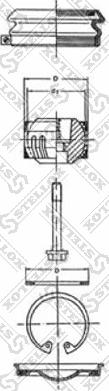Stellox 84-12017-SX - Ремонтний комплект, важіль підвіски autozip.com.ua