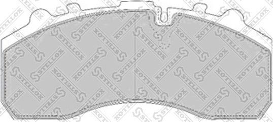 Stellox 85-01413-SX - Гальмівні колодки, дискові гальма autozip.com.ua