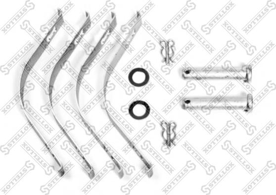 Stellox 85-01429-SX - Гальмівні колодки, дискові гальма autozip.com.ua