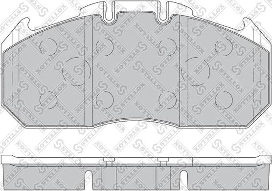 Stellox 85-01425-SX - Гальмівні колодки, дискові гальма autozip.com.ua