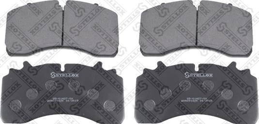 Stellox 85-01427-SX - Гальмівні колодки, дискові гальма autozip.com.ua