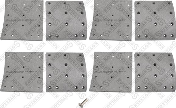 Stellox 85-01098-SX - Комплект гальмівних черевиків, барабанні гальма autozip.com.ua