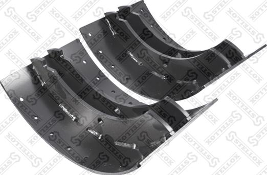 Stellox 85-02510-SX - Комплект гальм, барабанний механізм autozip.com.ua