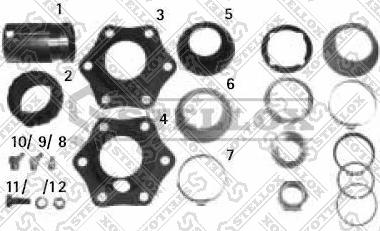 Stellox 85-07010-SX - Ремонтний комплект, гальмівний ра autozip.com.ua