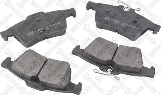 Stellox 853 030-SX - Гальмівні колодки, дискові гальма autozip.com.ua