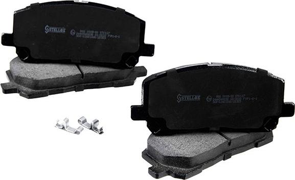 Stellox 866 000B-SX - Гальмівні колодки, дискові гальма autozip.com.ua